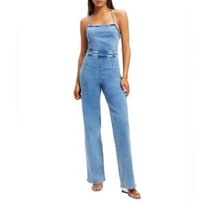 Good American Demin Jumpsuit size 2